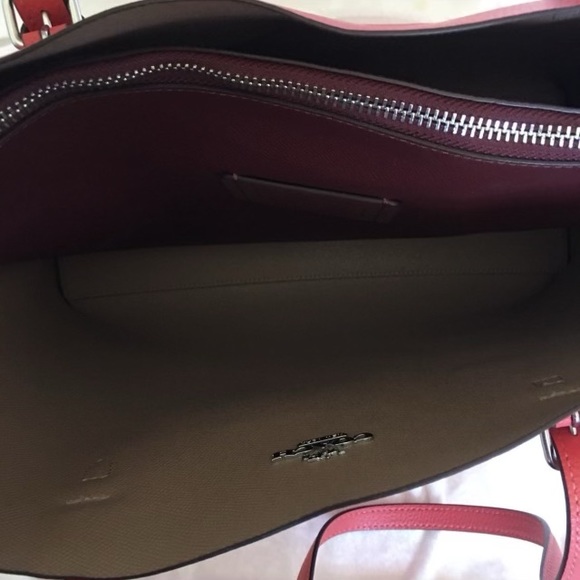 Coach Large Mollie Tote 1671 Tangerine MSRP $378 - Picture 7 of 8